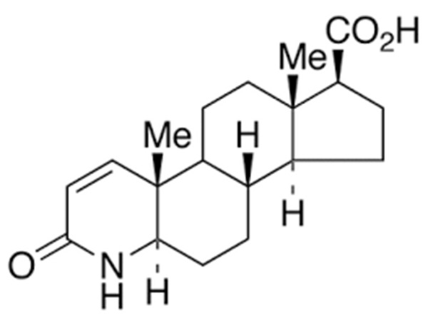 Kwas 4-aza-5Î±-androstan-3-okso-17Î²-karboksylowy